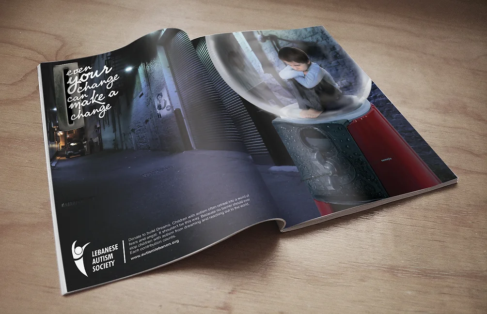 Fundraising Campaign, Autism, Design, Magazine, Copywriting, Competition